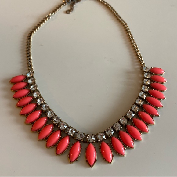 J.Crew necklace with rhinestones - Picture 4 of 5